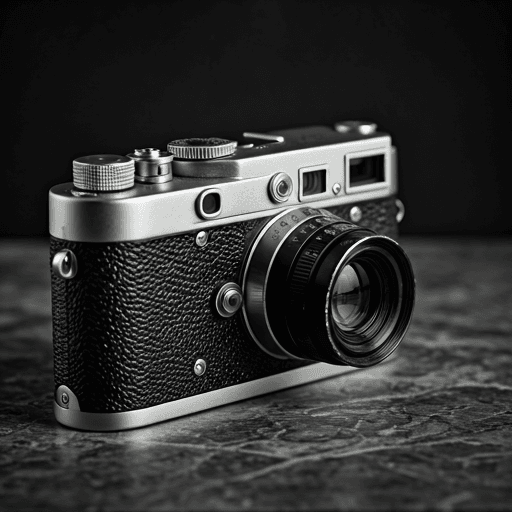 Leica silver edition rangefinder camera